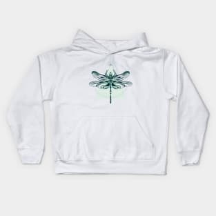 Dragonfly geometric Kids Hoodie